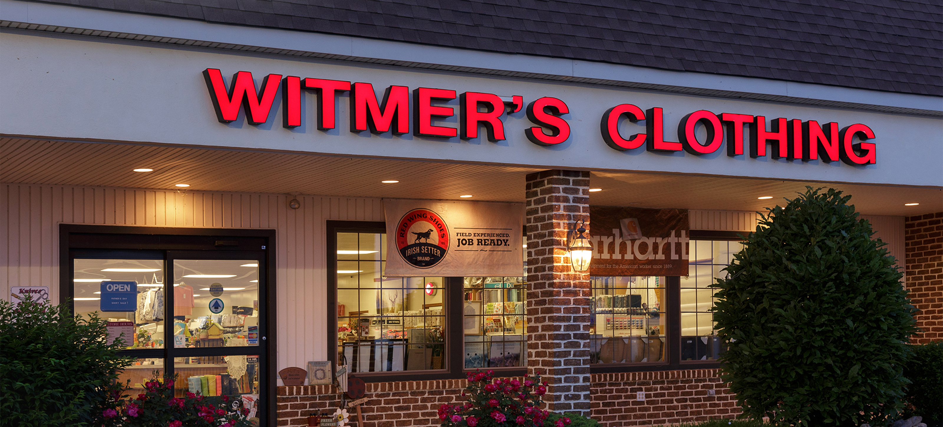 witmers clothing store in Myerstown PA